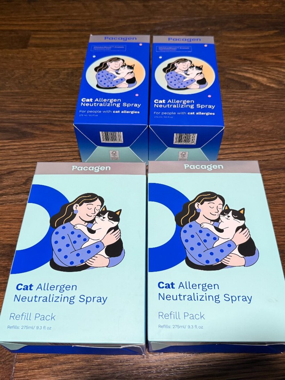 Pacagen Cat Allergen Neutralizing Spray 2-pack